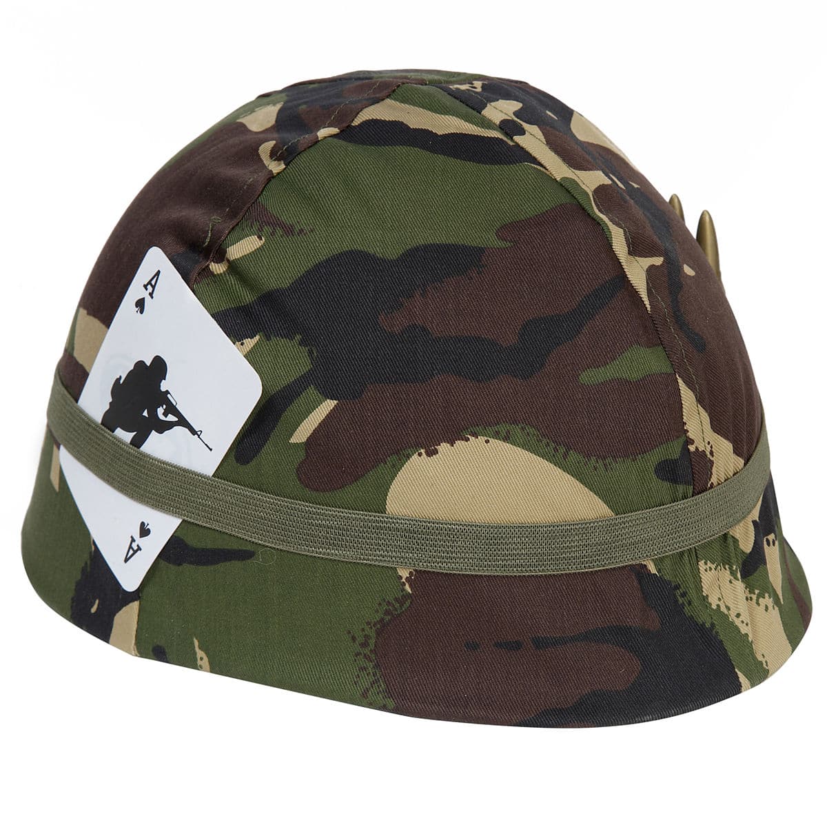 Kids Unisex BLACK BTP Camouflage Camo Baseball cap One Size Army Fancy Dress 